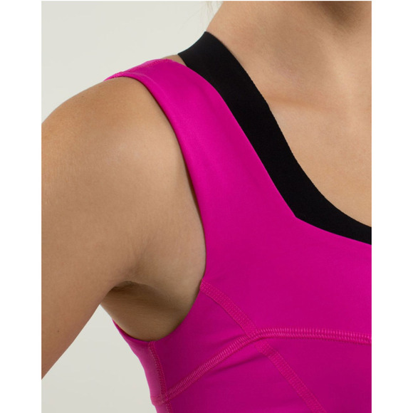 Lululemon Run Mesh Loose Tank Pink 10 NWOT - Picture 6 of 13